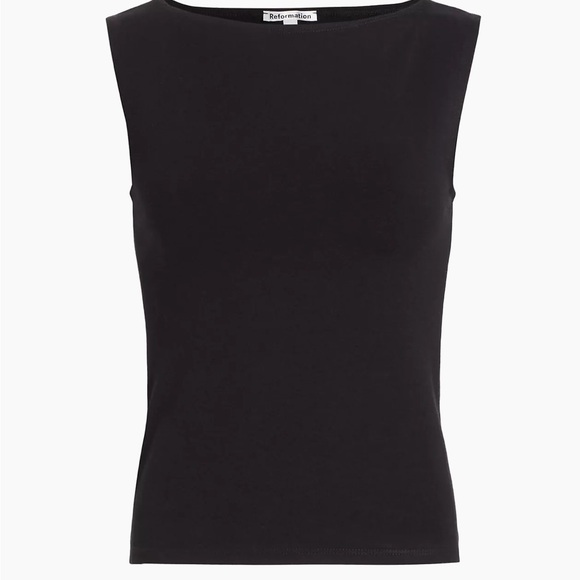 Reformation NEW Dusk Boatneck Top - Picture 2 of 11